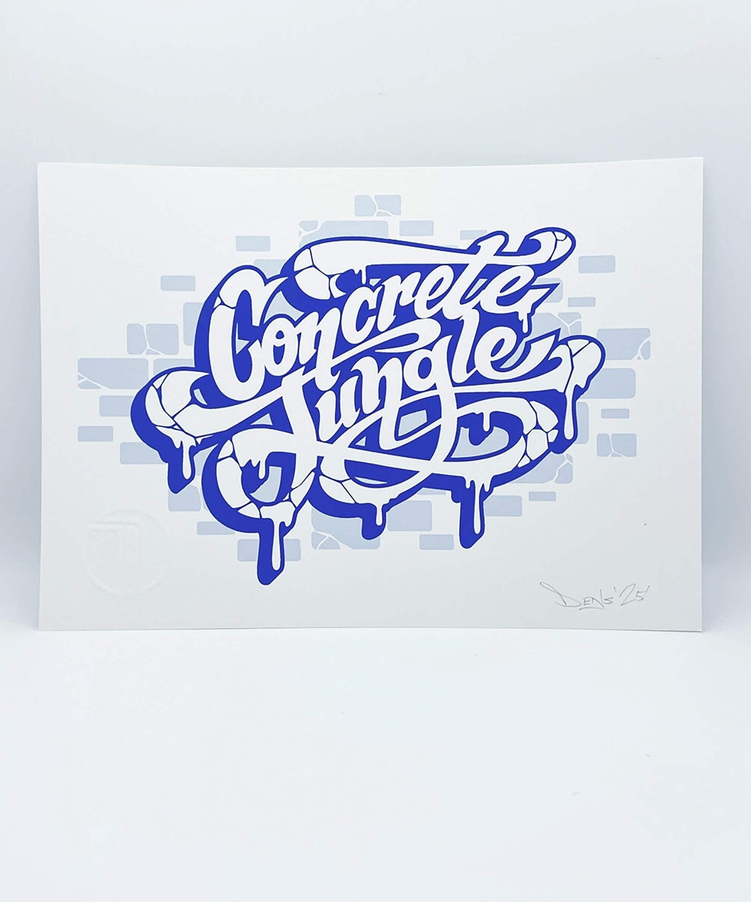 graffiti print, calligraphy print