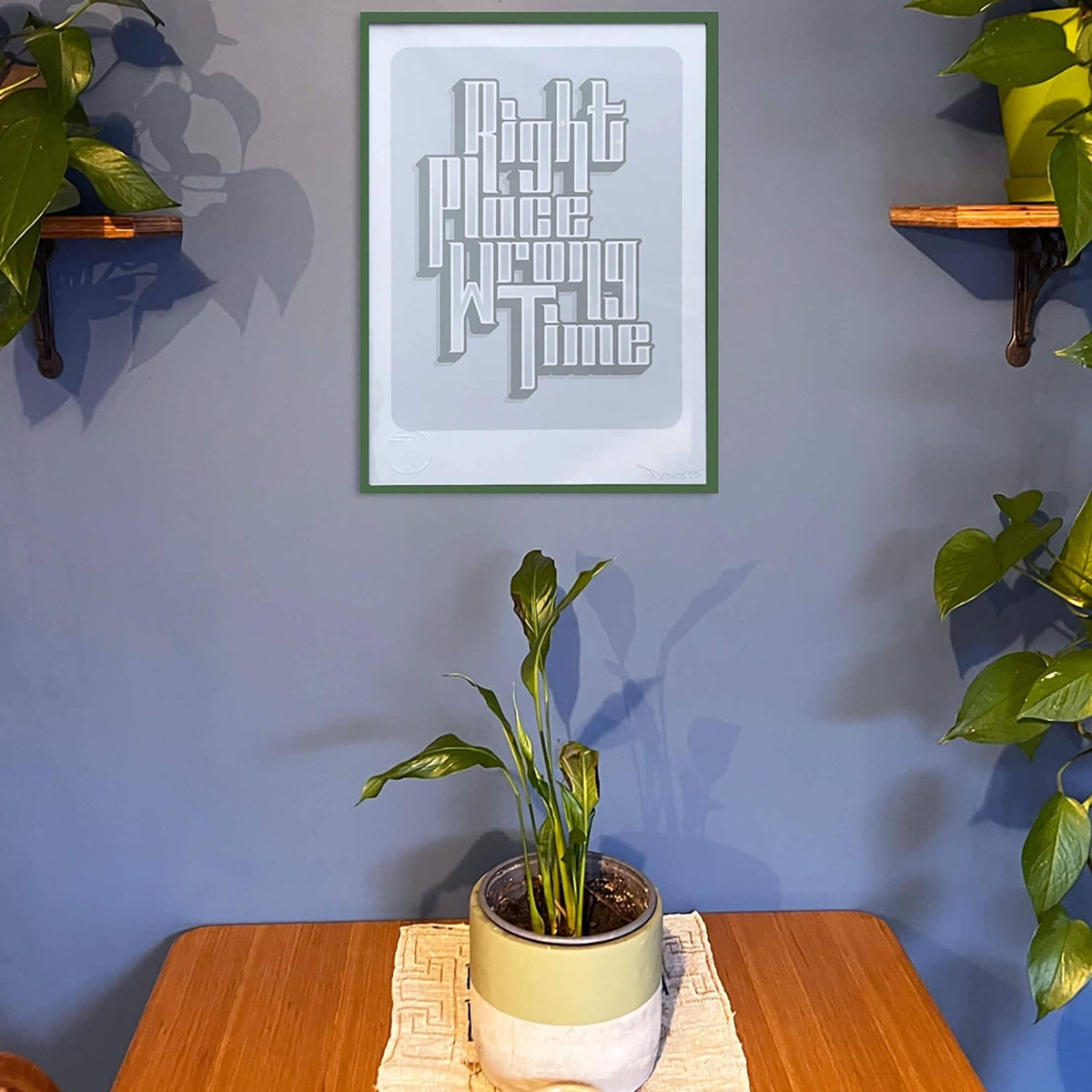 typography print, graphic print