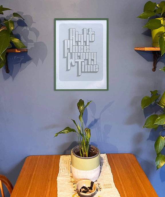typography print, graphic print