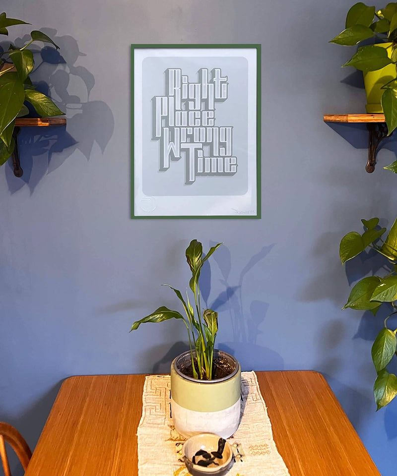typography print, graphic print