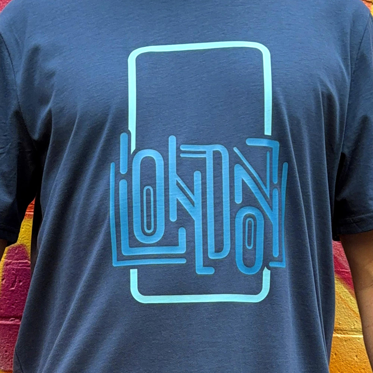 London t-shirt, typography tee