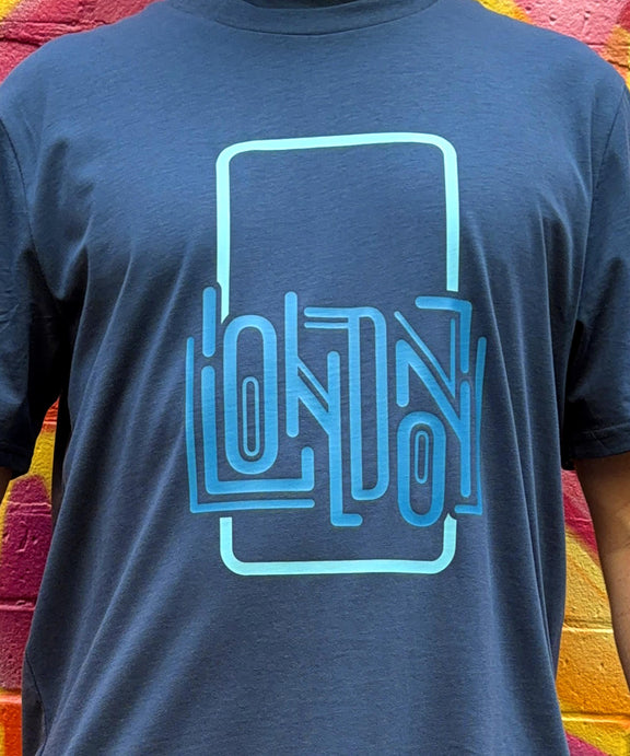 London t-shirt, typography tee