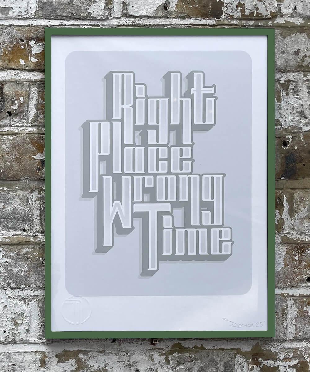 typography print, graphic print