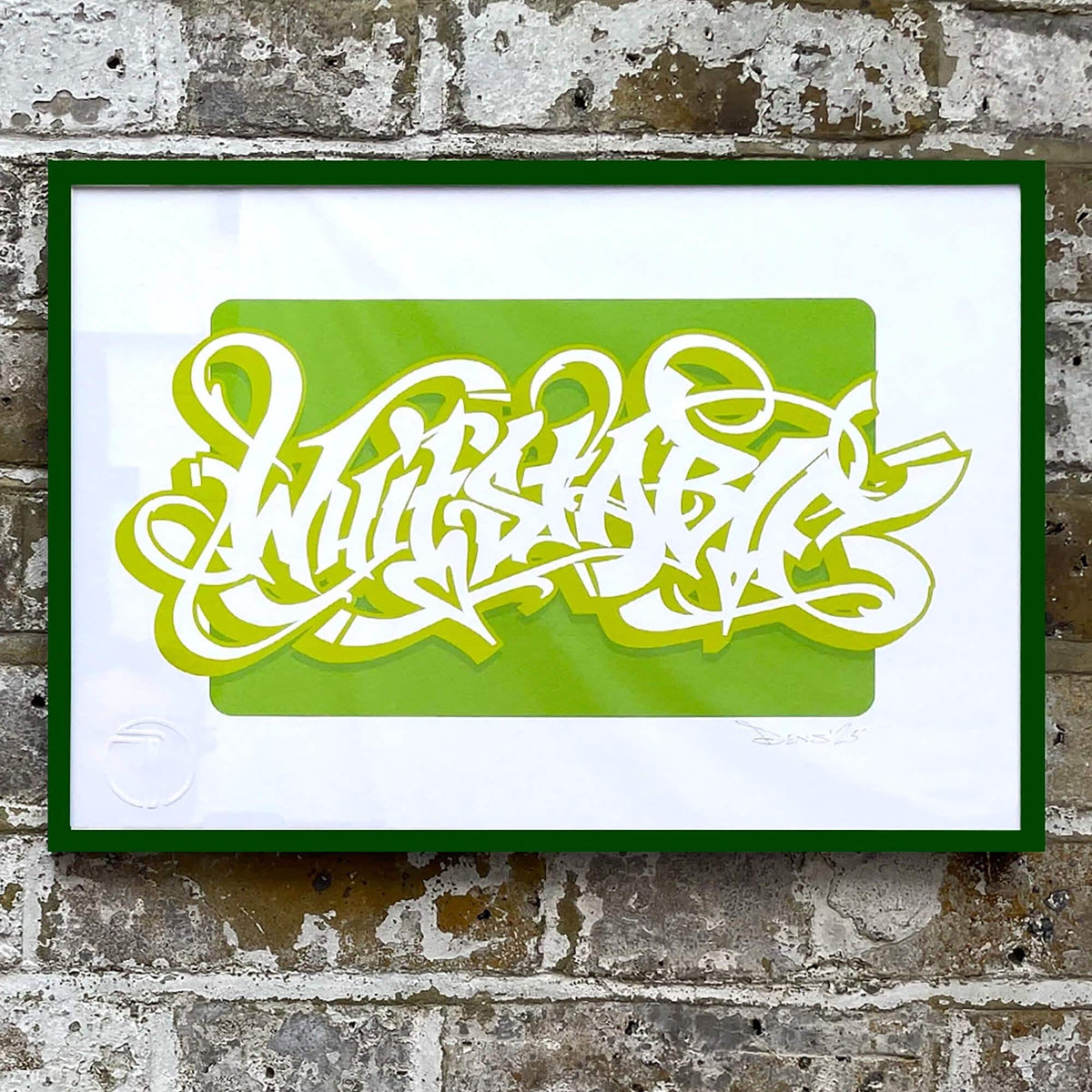 typography print, graphic print