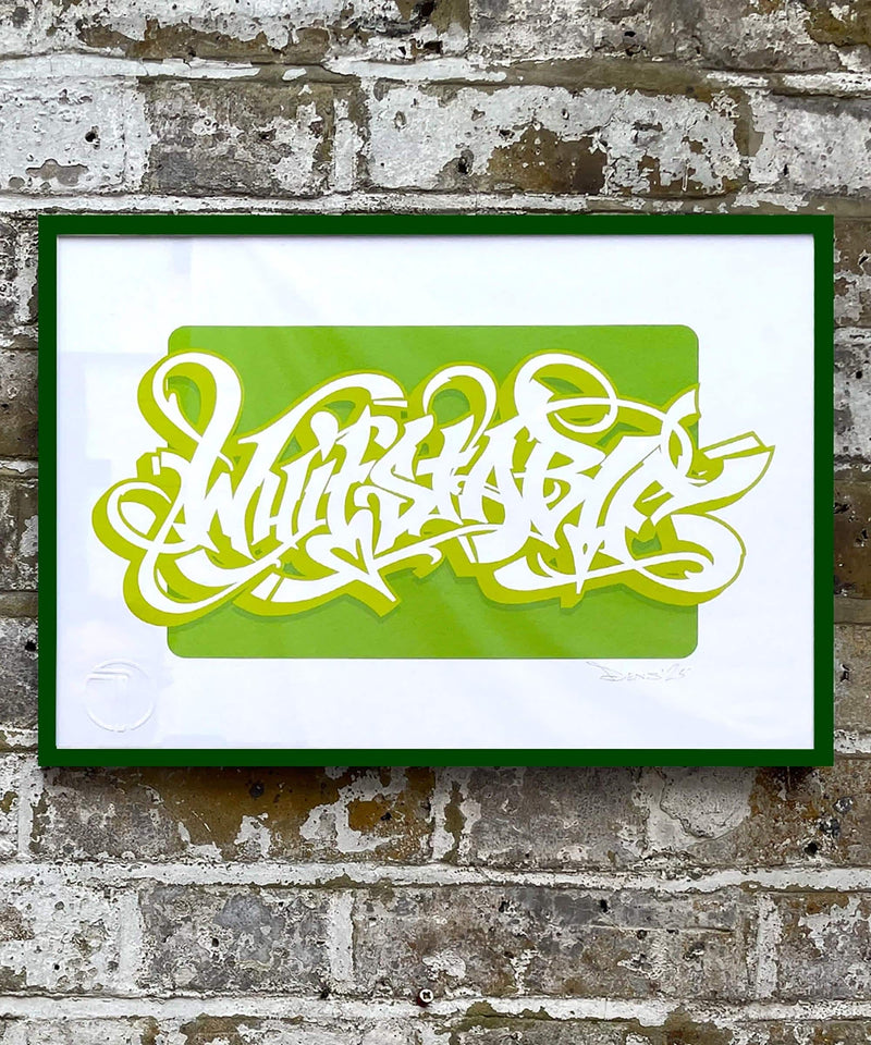 typography print, graphic print