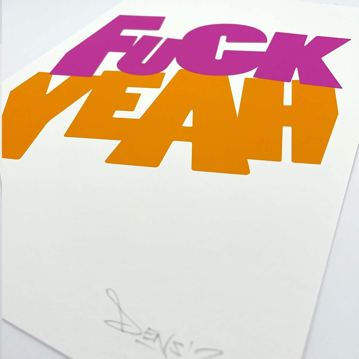 typography print, graphic print
