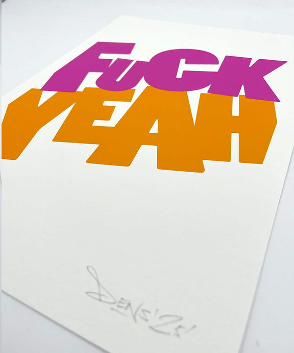 typography print, graphic print