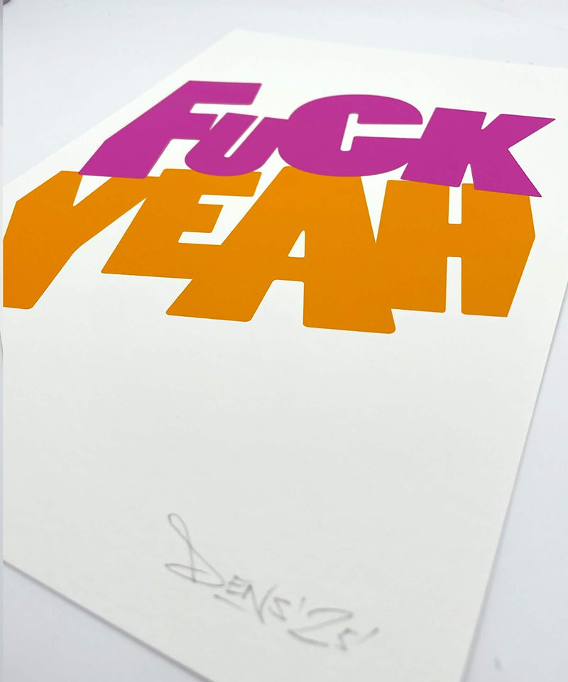 typography print, graphic print