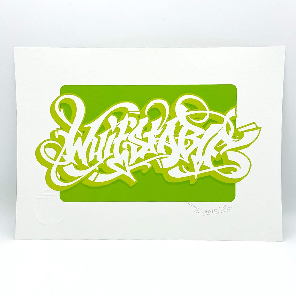 typography print, graphic print