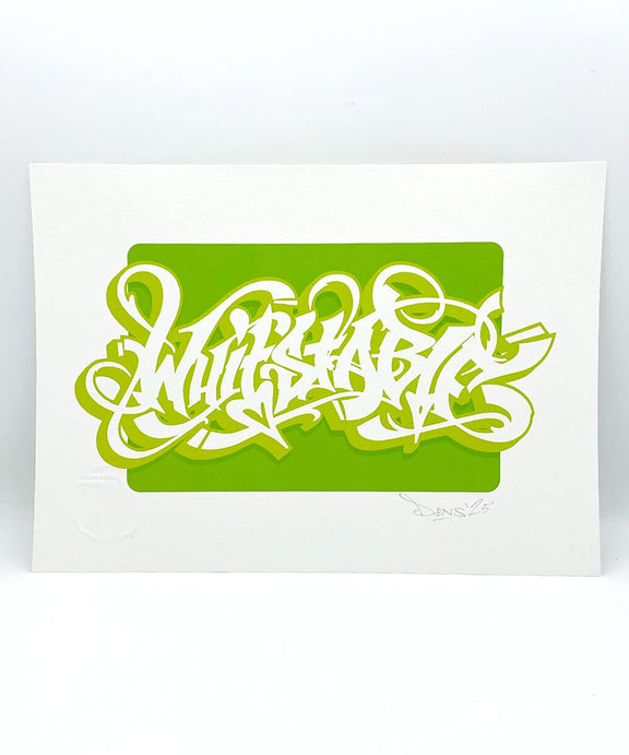 typography print, graphic print