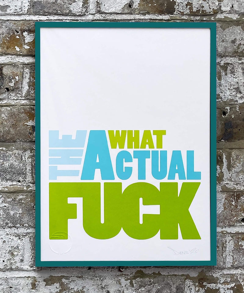 typography print, graphic print
