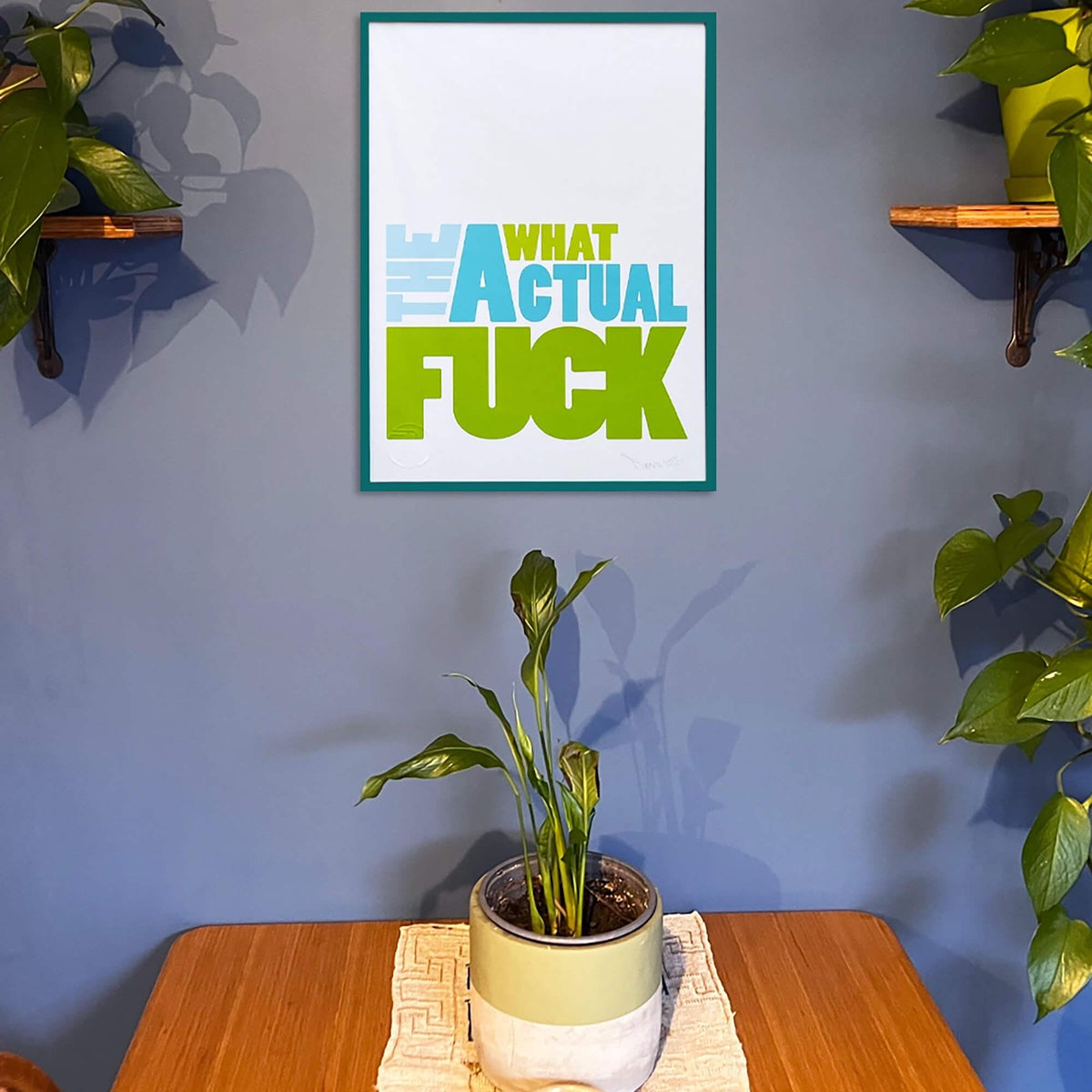 typography print, graphic print