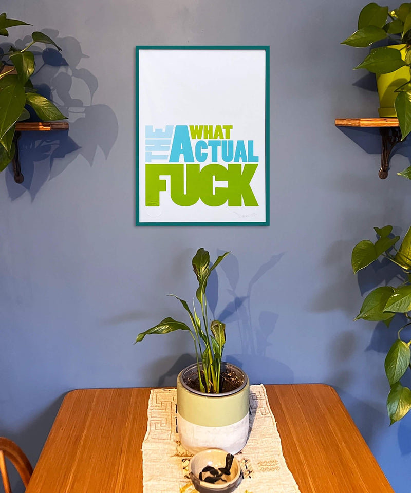 typography print, graphic print