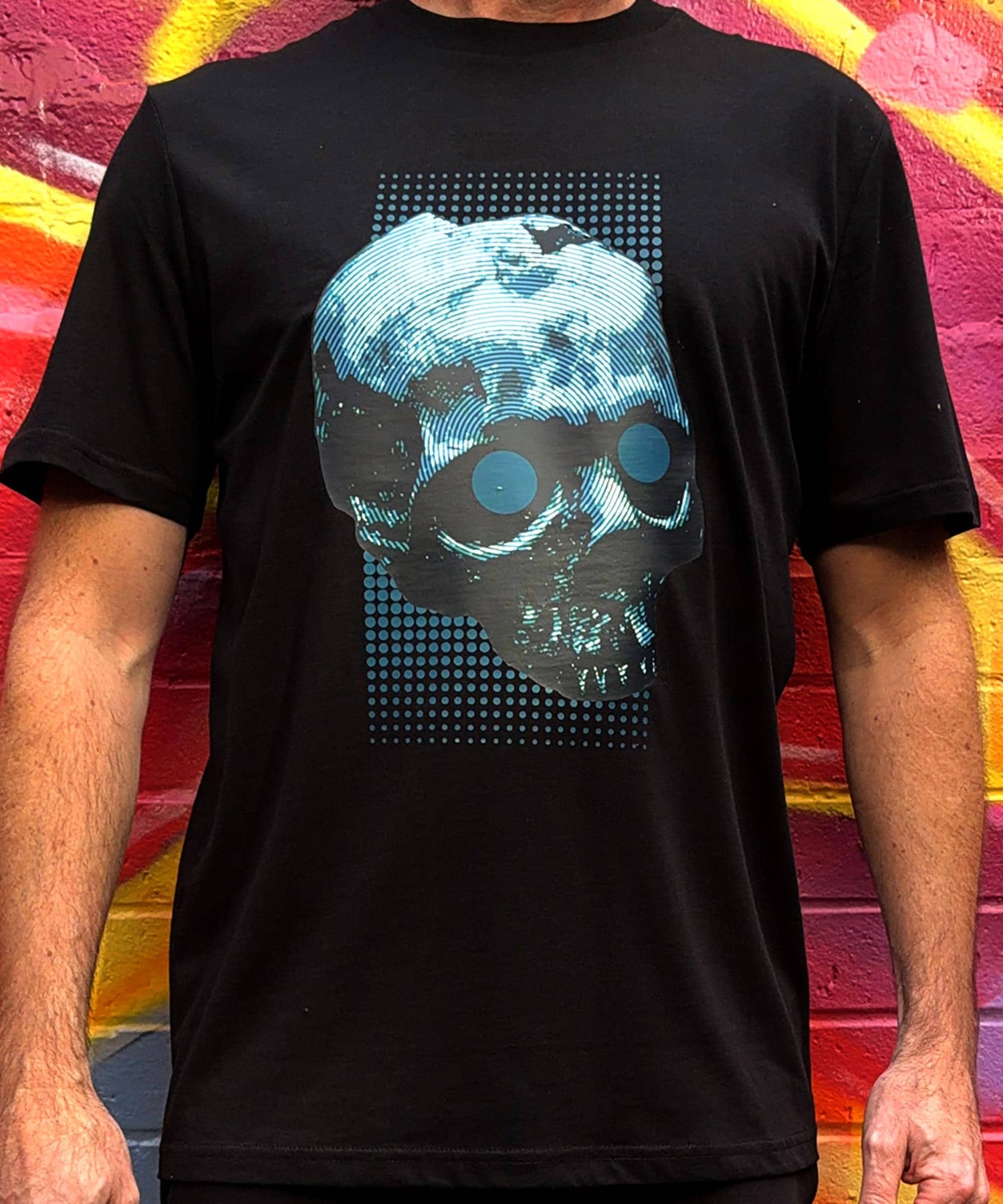 skull tee, streetwear 