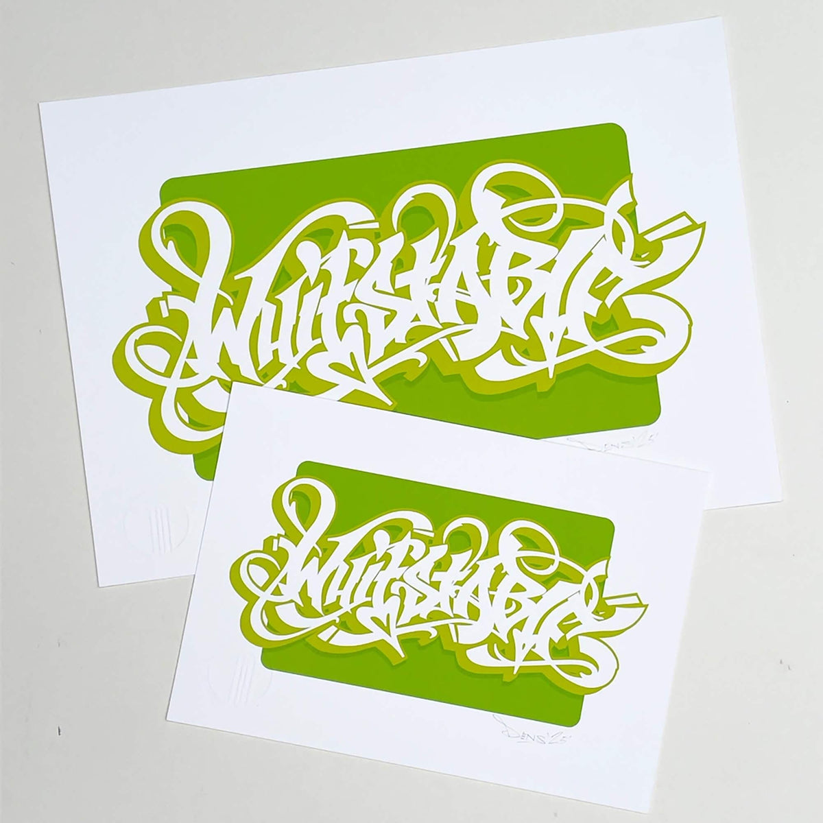 typography print, graphic print