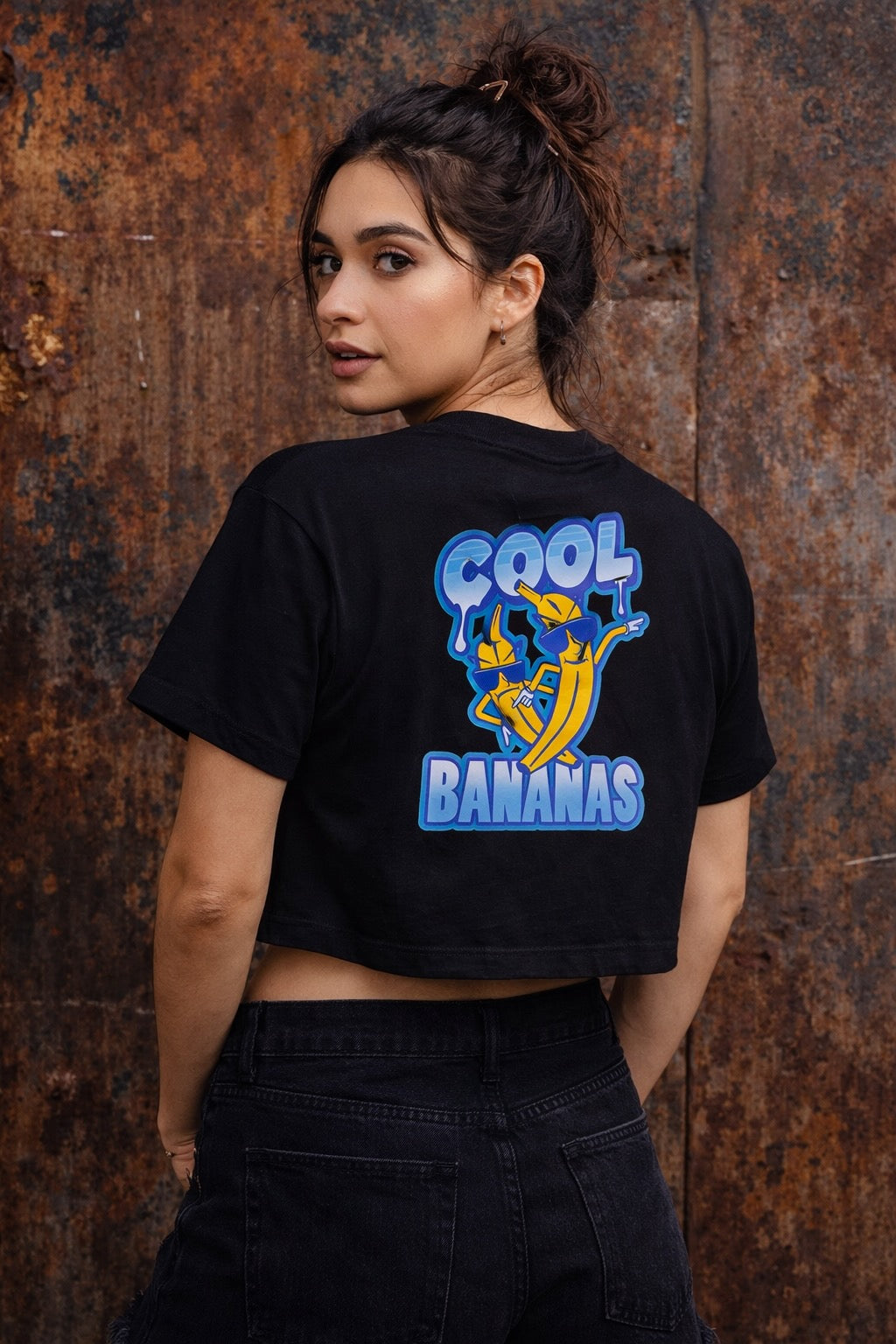cool bananas graphic t-shirt