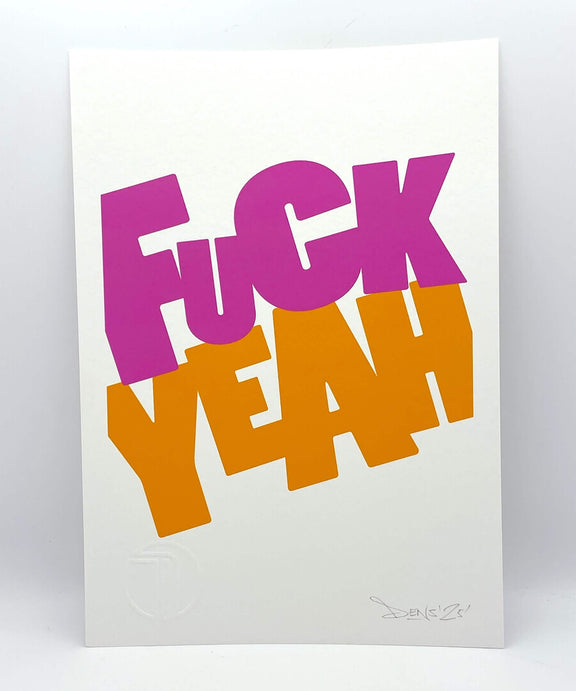 typography print, graphic print