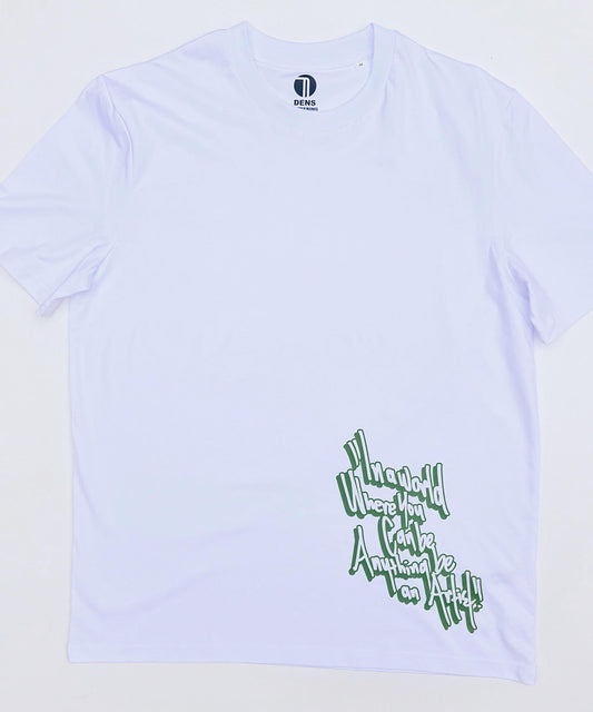 artist t-shirt, typography tee