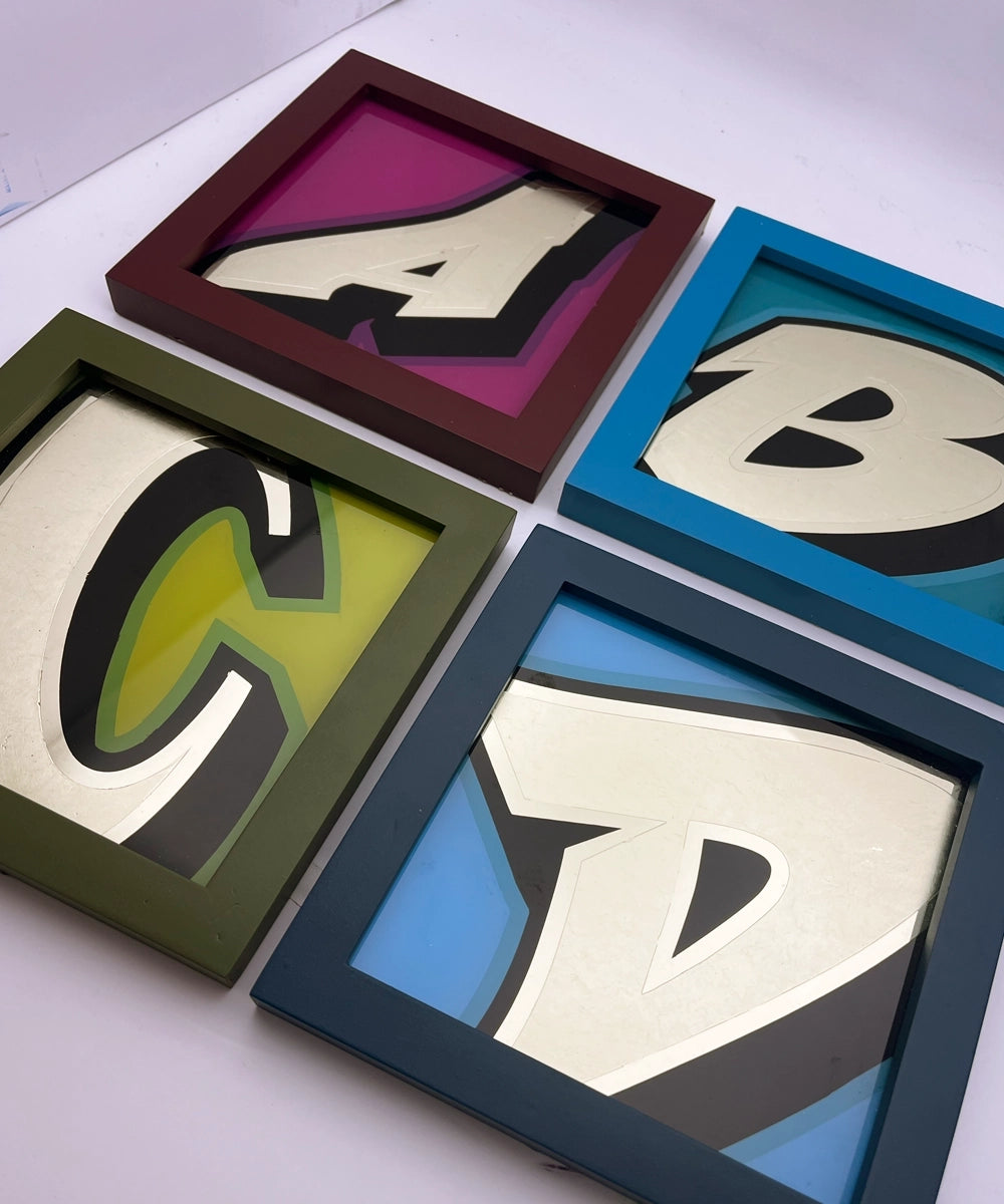 Graffiti Gold Letters