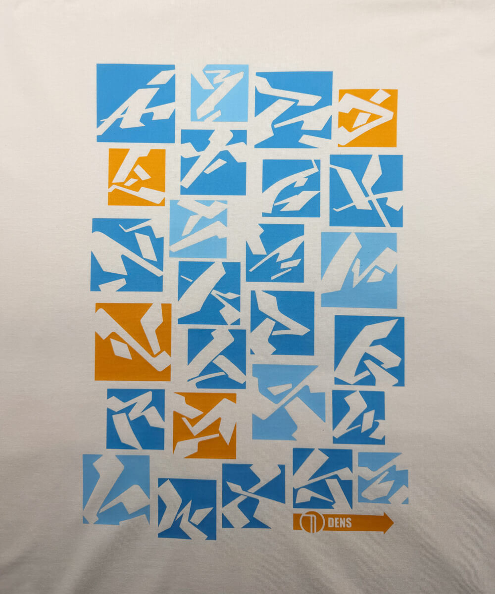Abstract Alphabet - T-Shirt