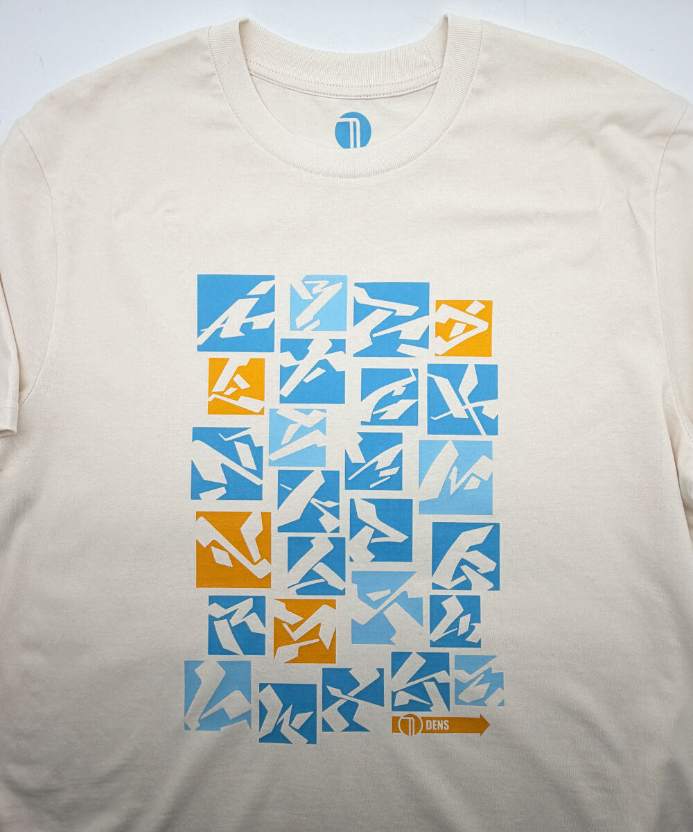 Abstract Alphabet - T-Shirt