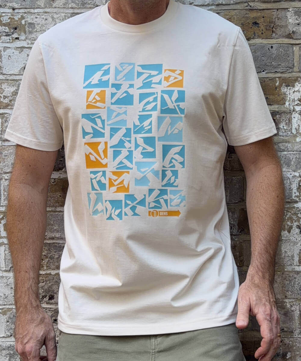 Abstract Alphabet - T-Shirt