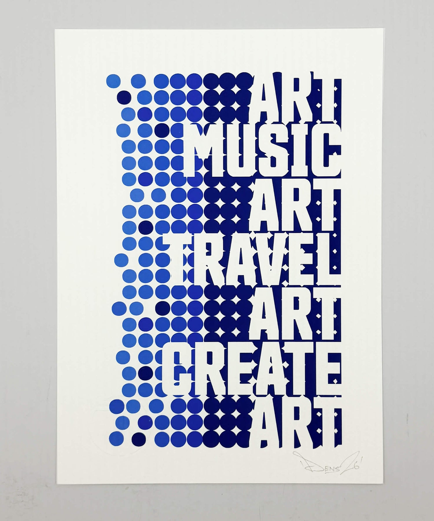 Art Music Travel Create Print 1