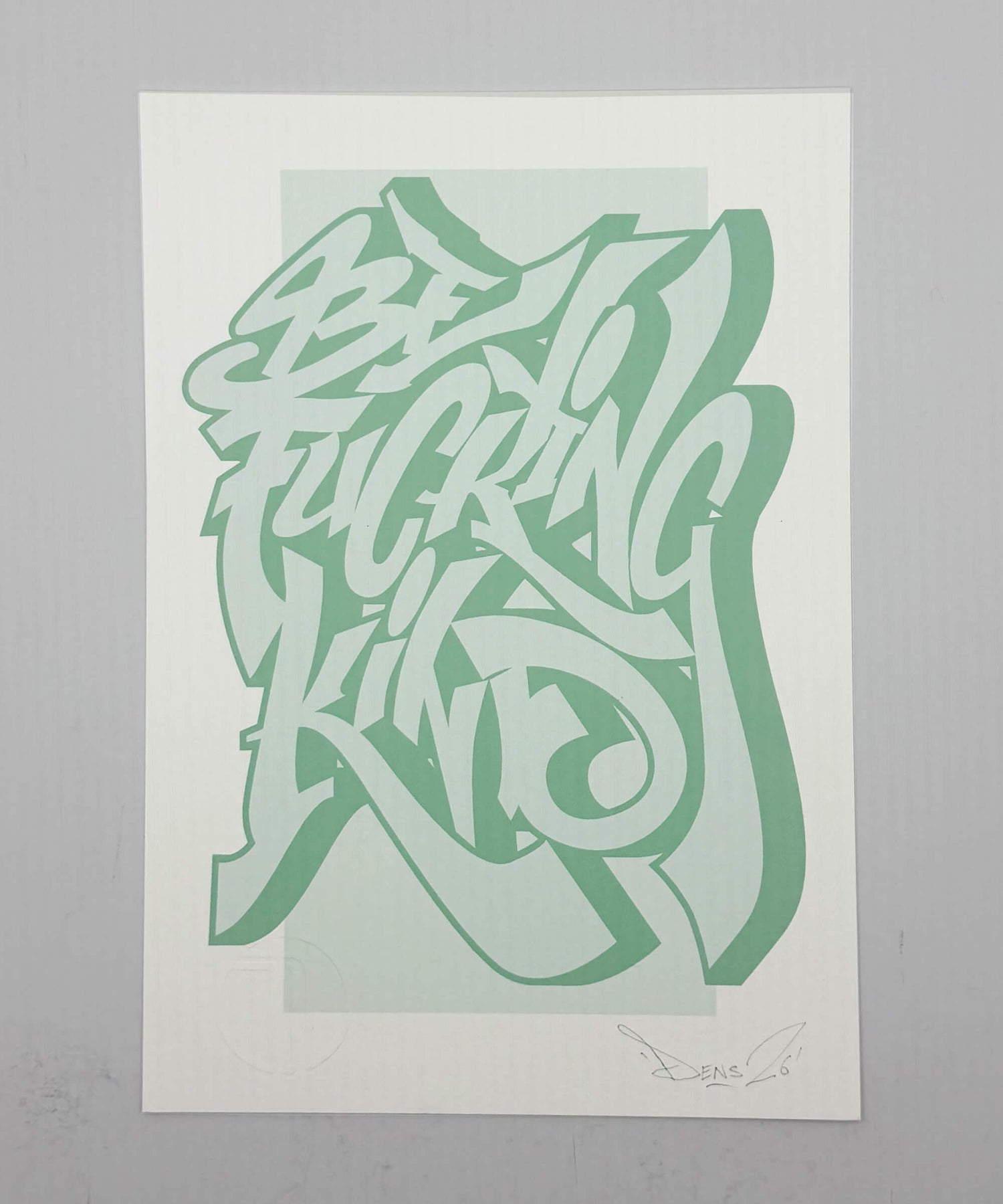 Be Fucking Kind Print 1