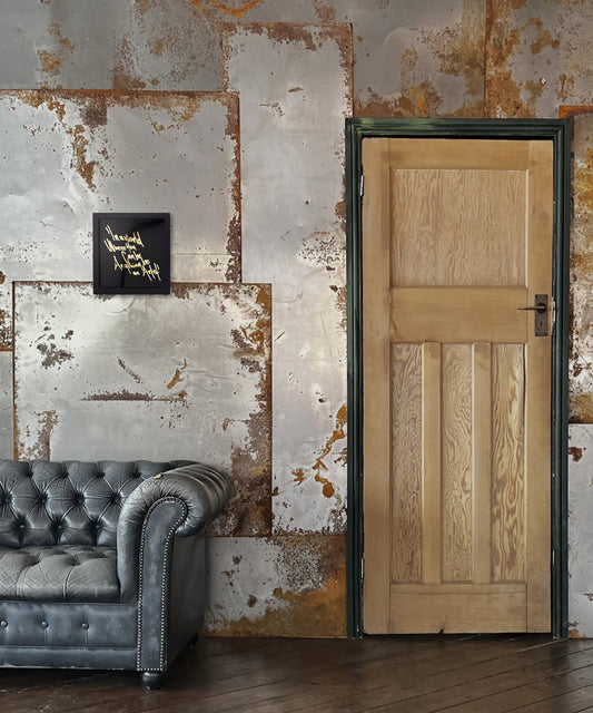 Be an artist Gold Leaf Glass