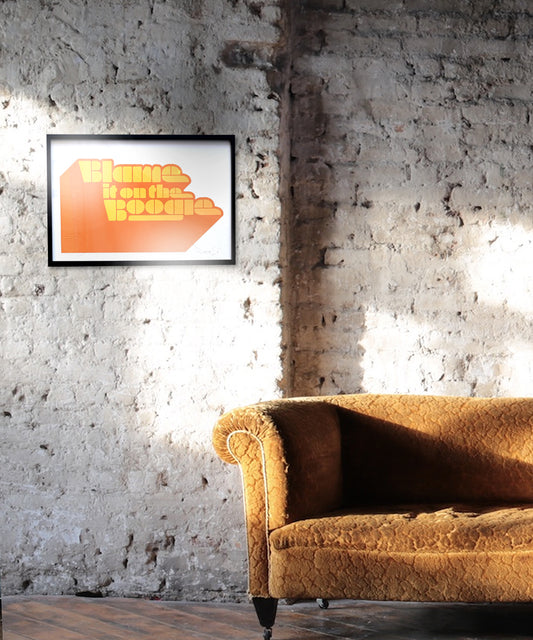 typography print, graphic print