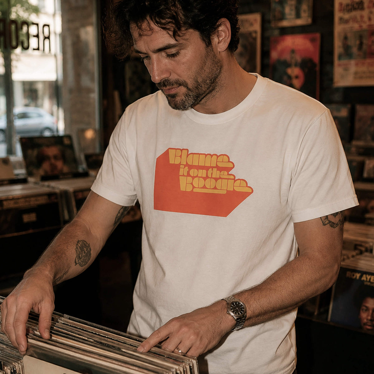 Blame it on the Boogie - Graphic Tee