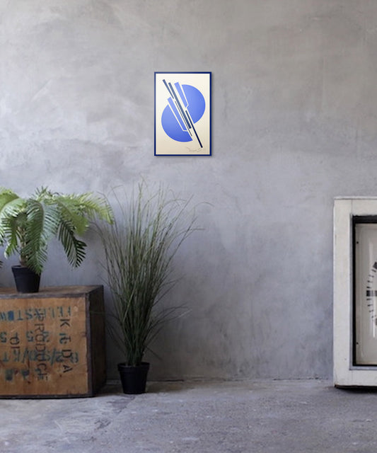 Blue Circes Screen Print