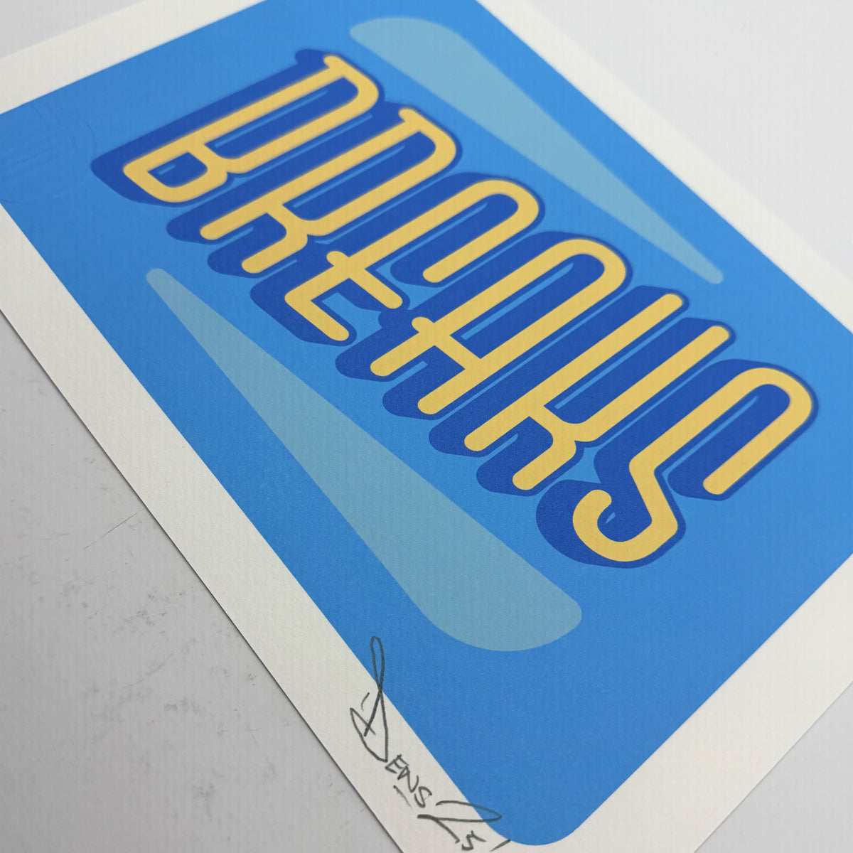 Breaks Music Print 3