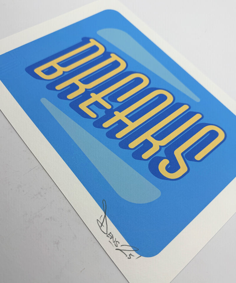 Breaks Music Print 3