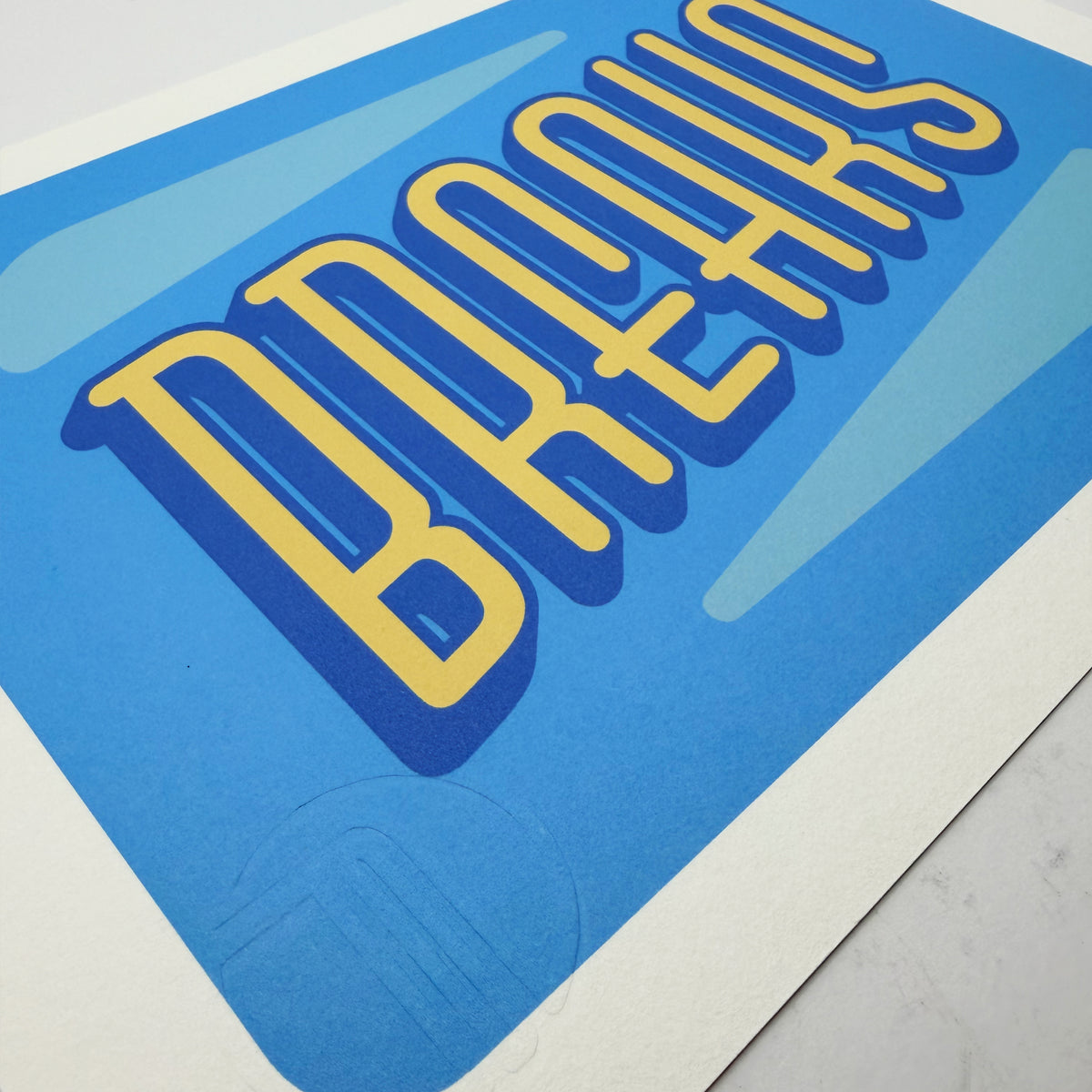 Breaks Music Print 