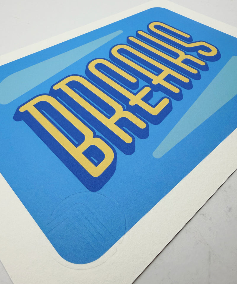 Breaks Music Print 