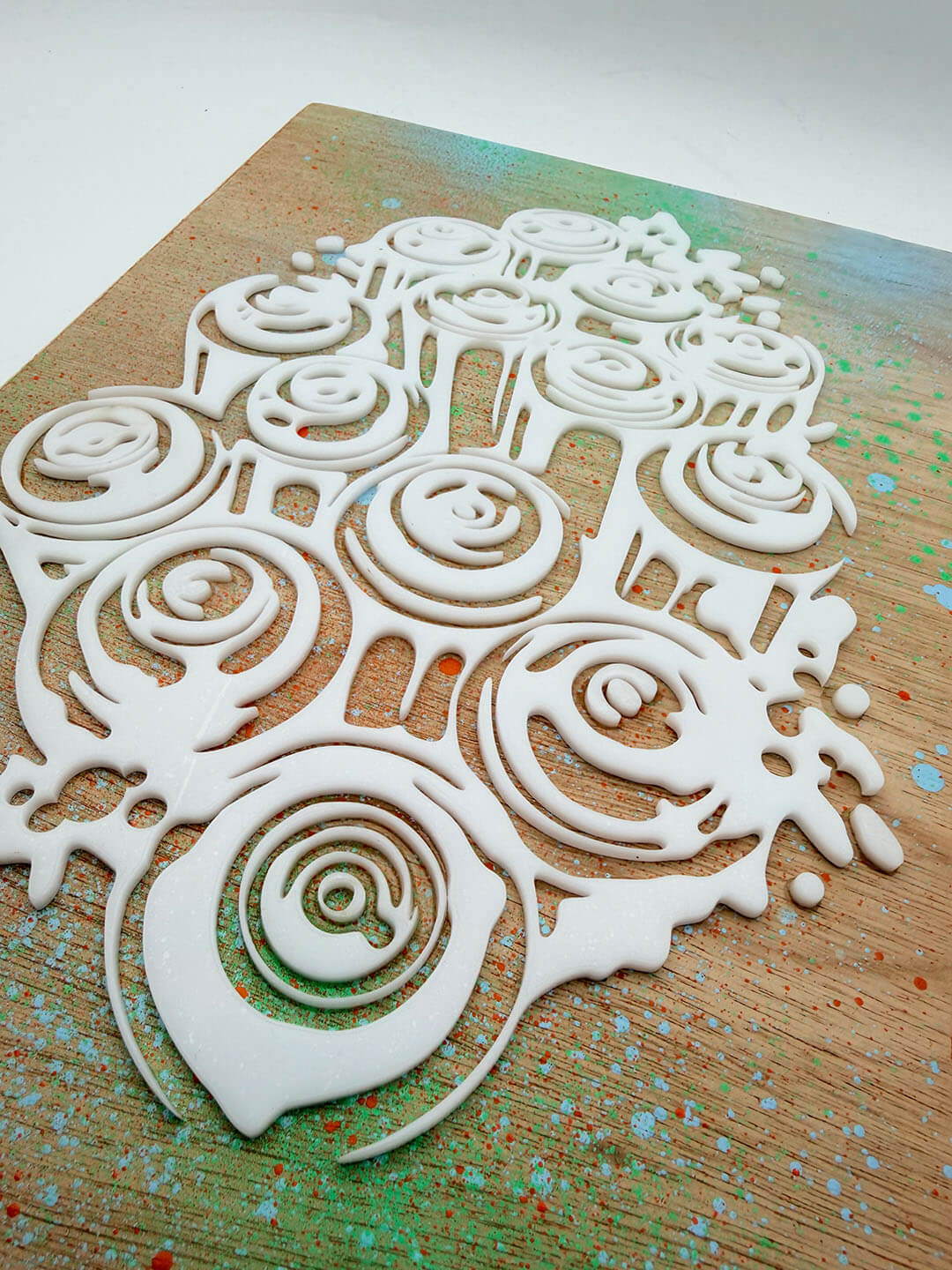 Acrylic Cans on Ply