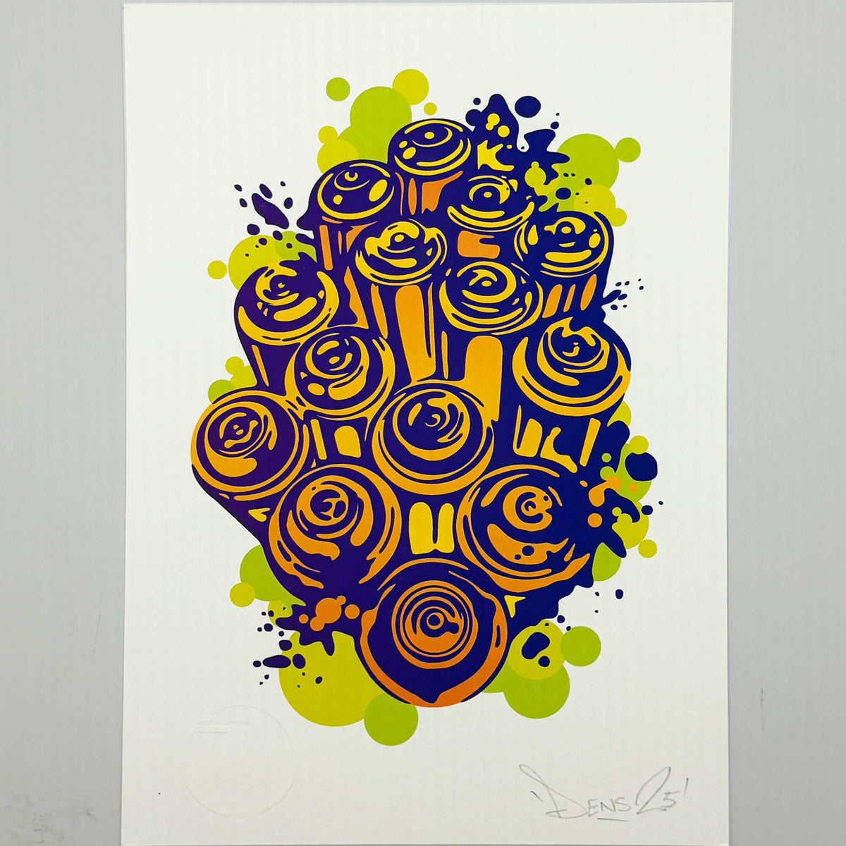 Spray Cans Print 1