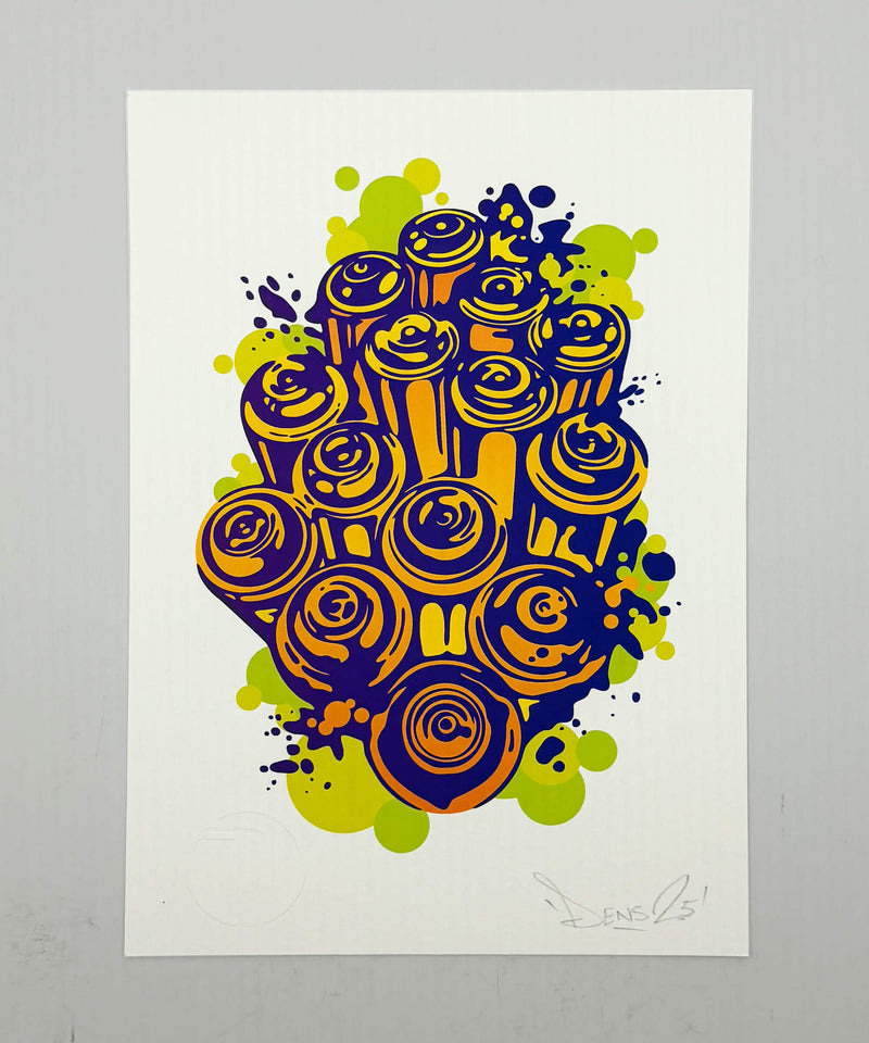 Spray Cans Print 1