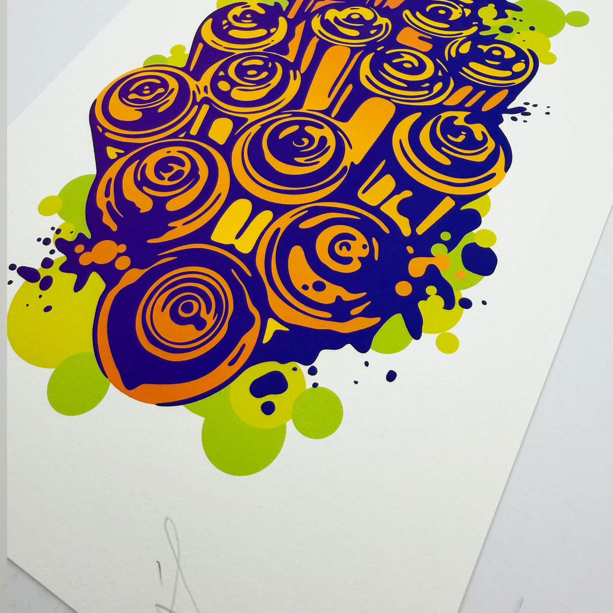 Spray Cans Print 4