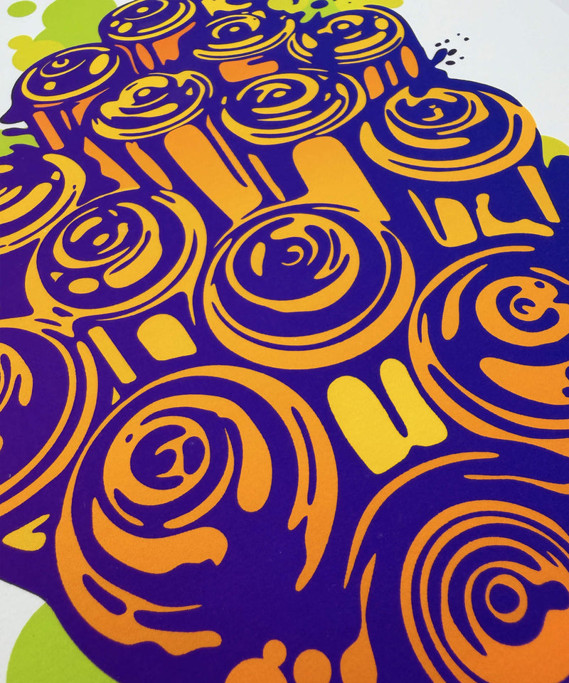 Spray Cans Print 3