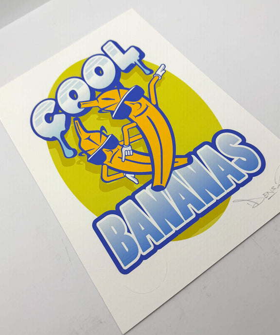 Cool Bananas Print