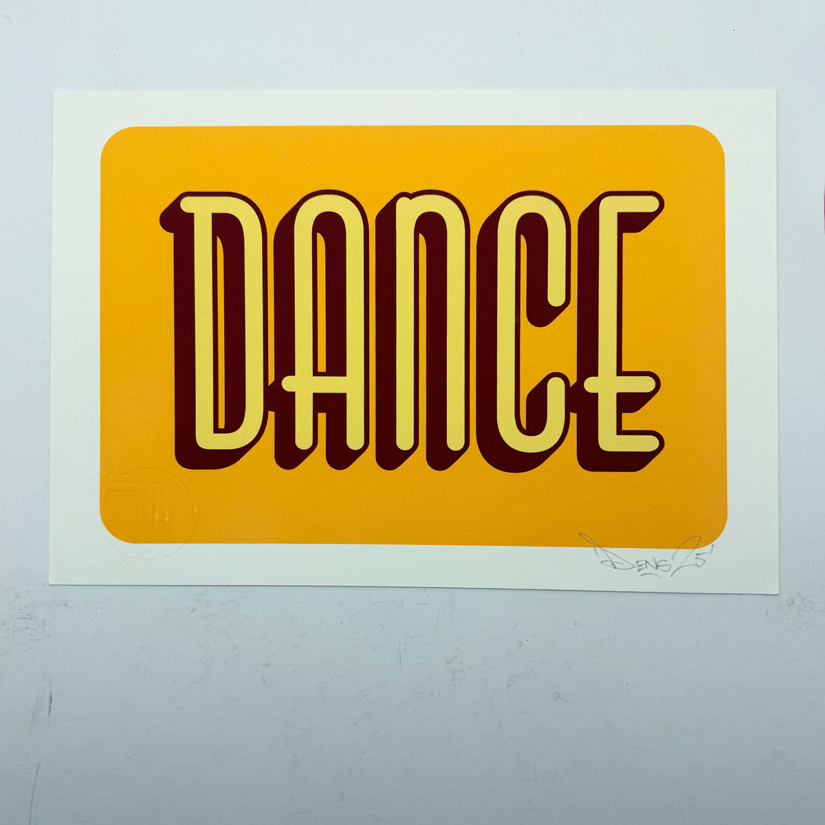 Dance Music Print
