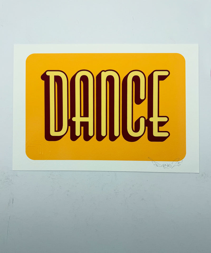 Dance Music Print