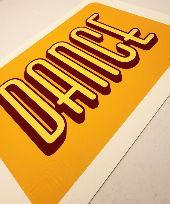 Dance Music Print