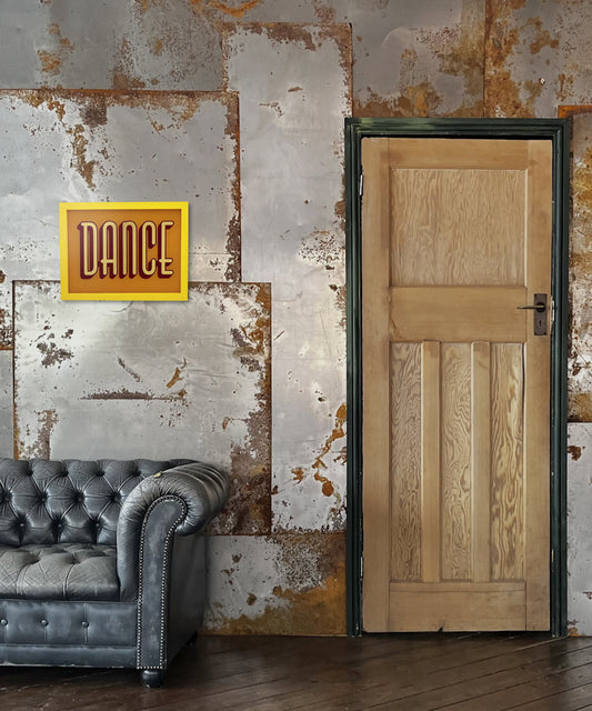 Dance Gold  Leaf Glass