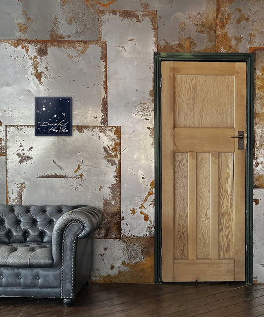 Don't kill the vibe Gold  Leaf Glass