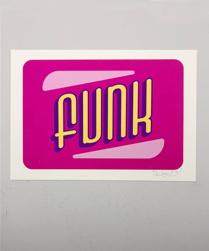 Funk Music Print
