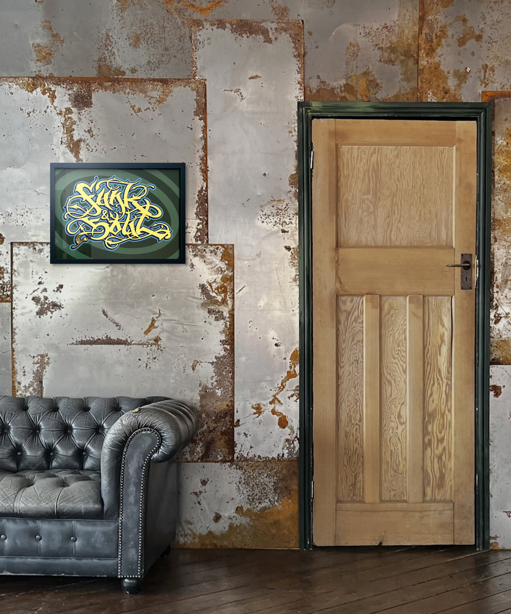 Gold Leaf Gilded Glass