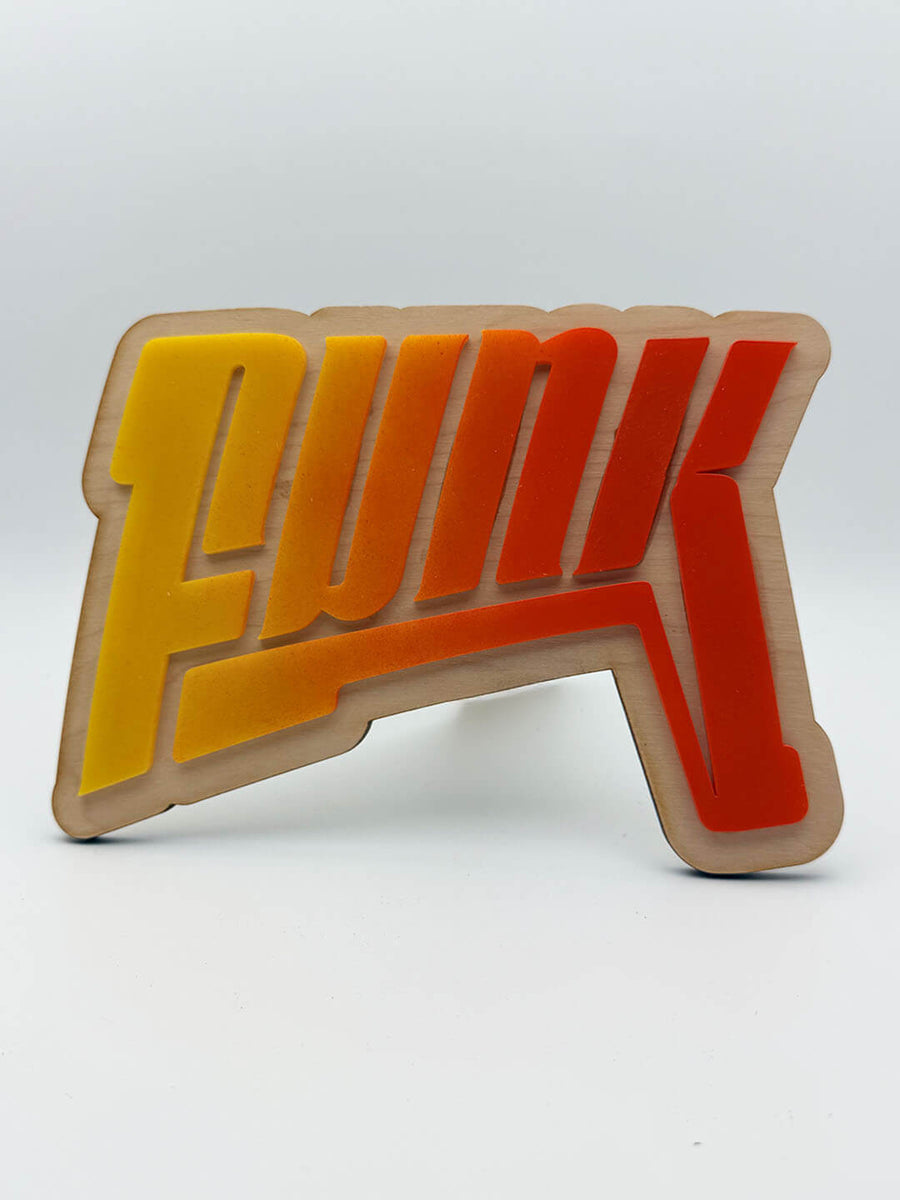 Funk - Acrylic on birch ply